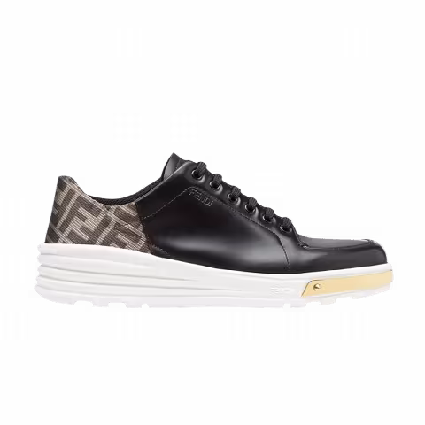 Fendi FF Detail Low 'Black Gold'