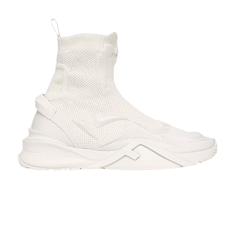 Fendi Flow High White Ice