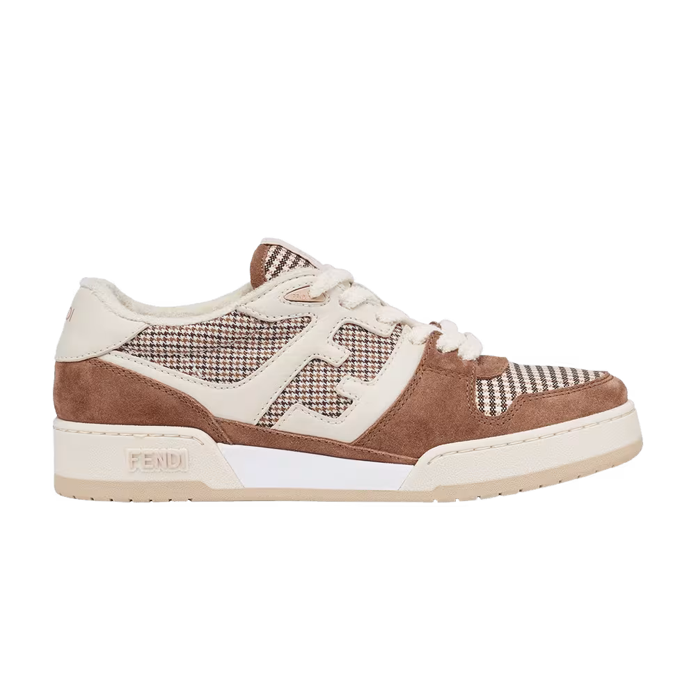 Fendi Women's Match Brown Houndstooth