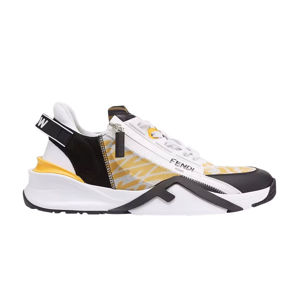 Fendi Flow FF Motif Slip-On Yellow