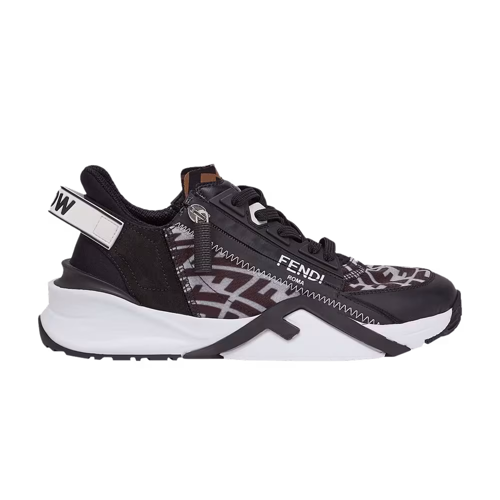 Fendi Women's Flow FF Motif Low Black