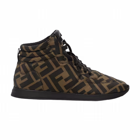 Fendi Wmns FFreedom High 'Brown Black'
