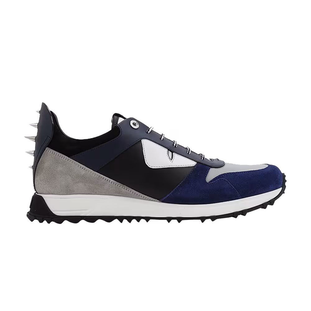 Fendi Leather Monster - Navy
