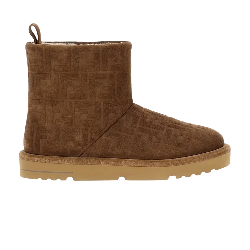 Fendi Ankle Boot Brown