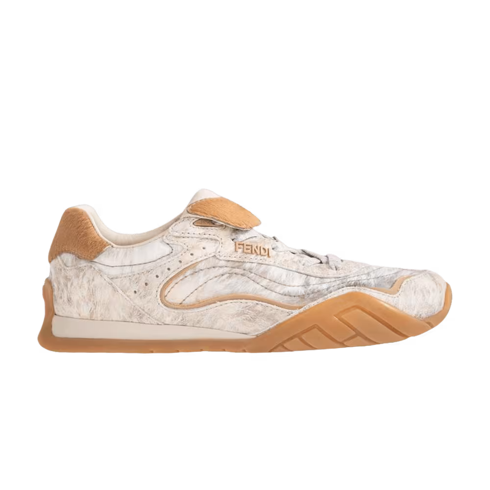 Fendi Women's Wave Pulse Sneaker Natural Sand