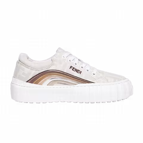 Fendi Wmns Force 'White Brown'