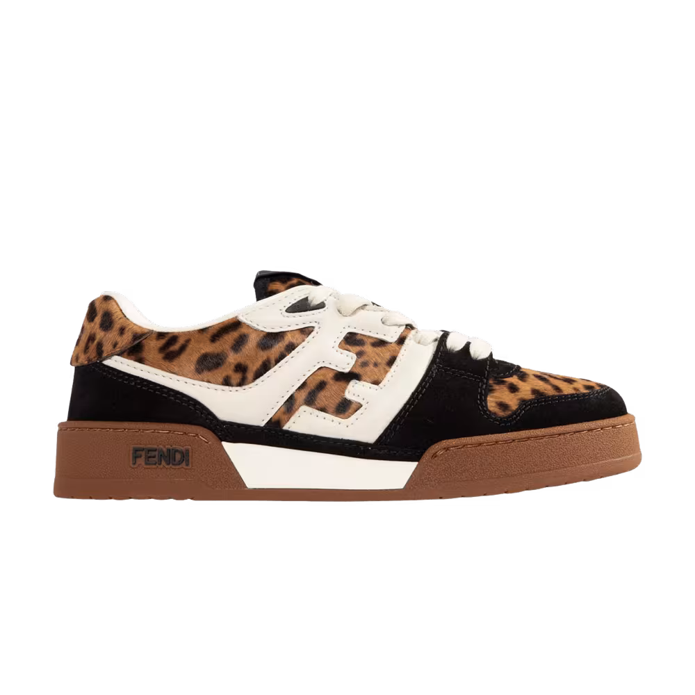 Fendi Women's Match Cheetah Black