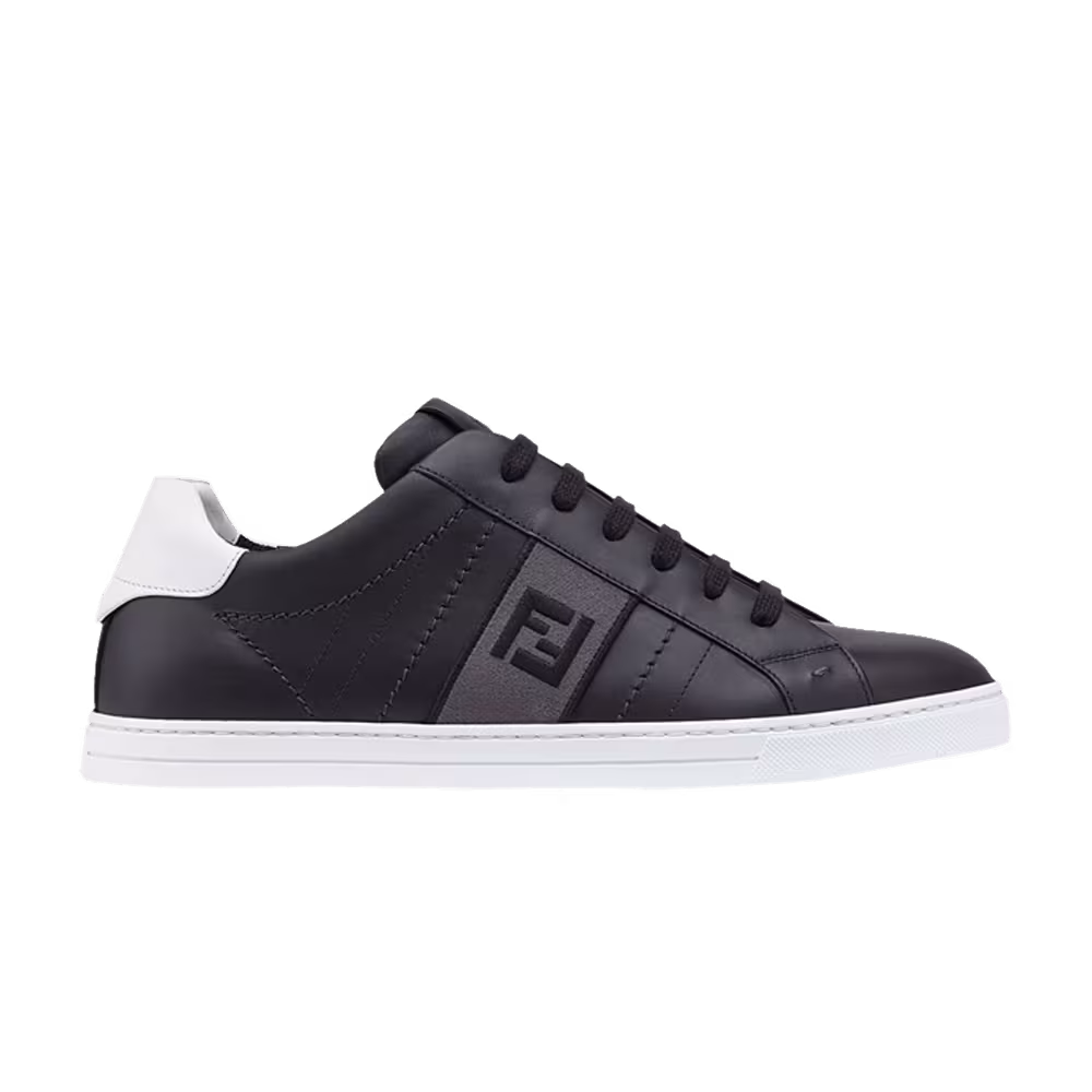 Fendi Leather Low Black