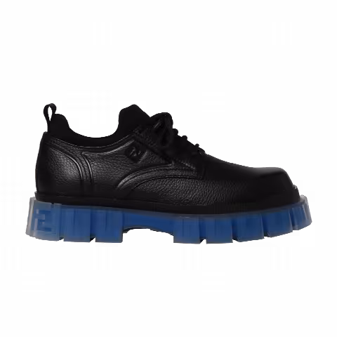 Fendi Force Lace-Up 'Black Blue'