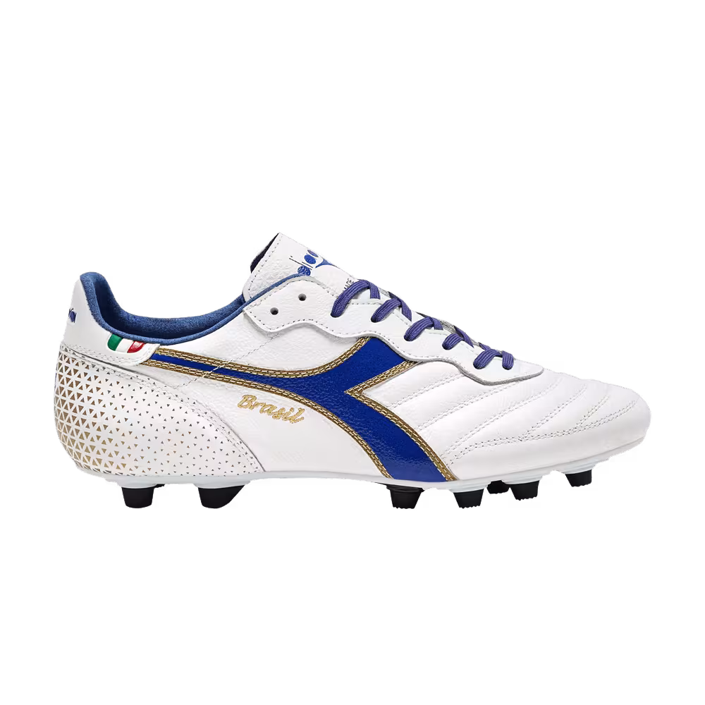 Diadora Brasil Made in Italy OG GR LT+ MDPU White Mazarine Blue