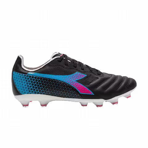 Diadora Wmns Brasil Elite GR LT LP12 'Black Cyan Blue Fluorescent'