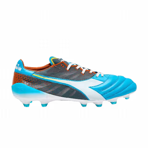 Diadora Brasil Elite Veloce GR Made In Italy LPX 'Blue Fluo Orange'