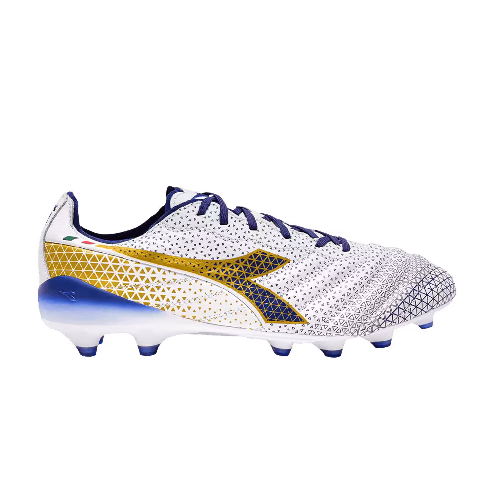 Diadora Brasil Elite Tech GR Made in Italy LPX White Mazarine Blue