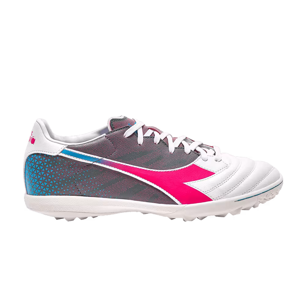 Diadora Brasil Elite Veloce GR TFR White Pink Fluorescent