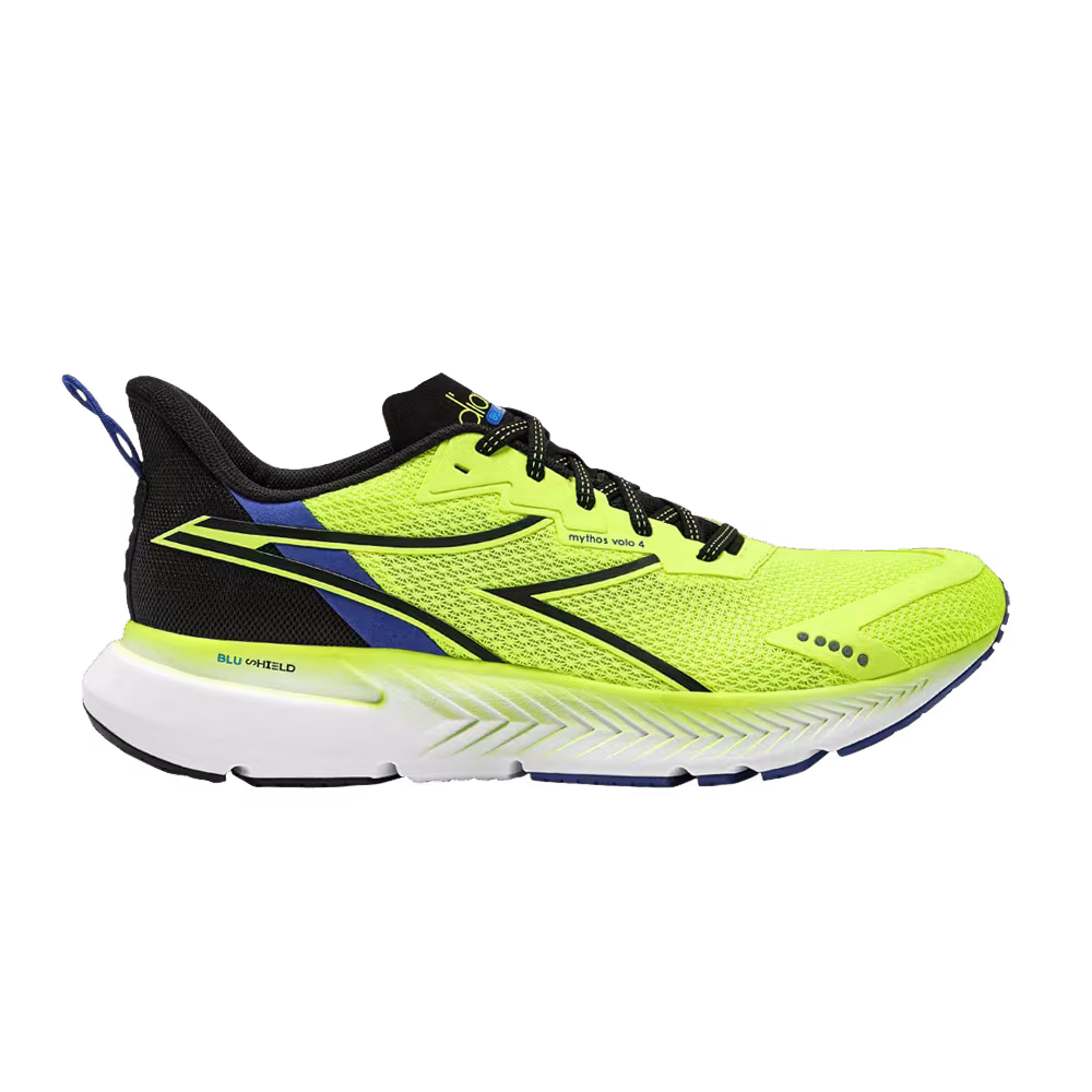Diadora Mythos Blushield Volo 4 Yellow Fluo
