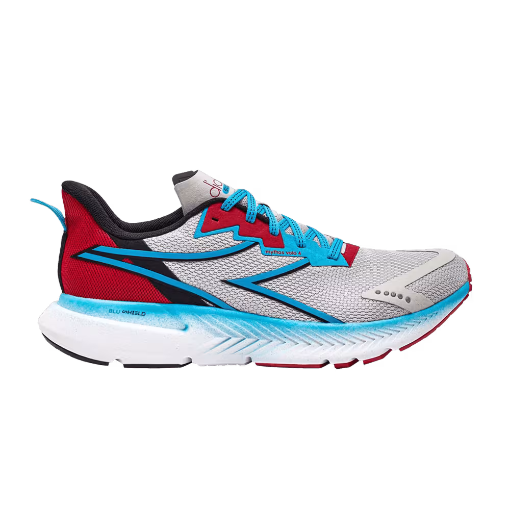 Diadora Mythos Blushield Volo 4 Silver Blue Danube
