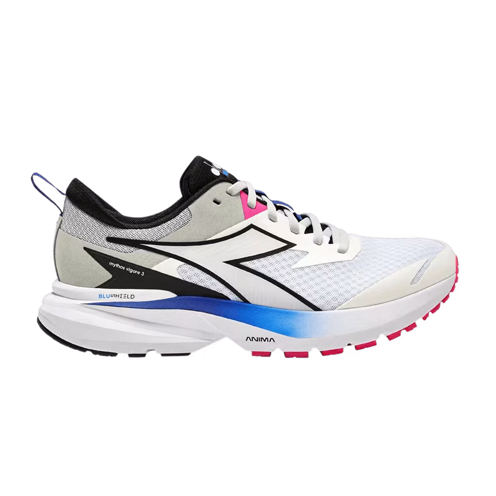 Diadora Mythos Blushield Vigore 3 White Black Silver