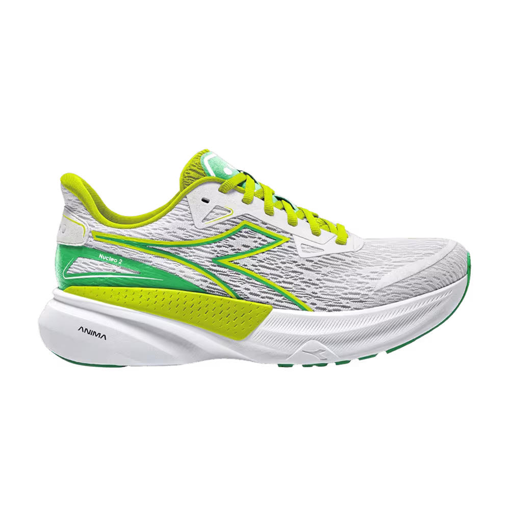 Diadora Women's Equipe Nucleo 2 White Lime