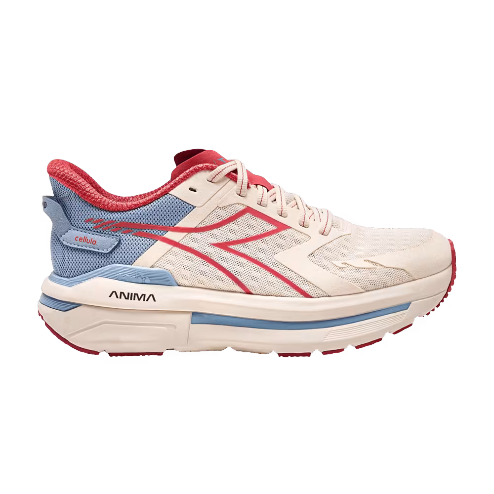 Diadora Women's Cellula Whisper White Cayenne