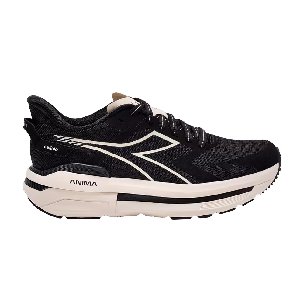 Diadora Women's Cellula Black Whisper White