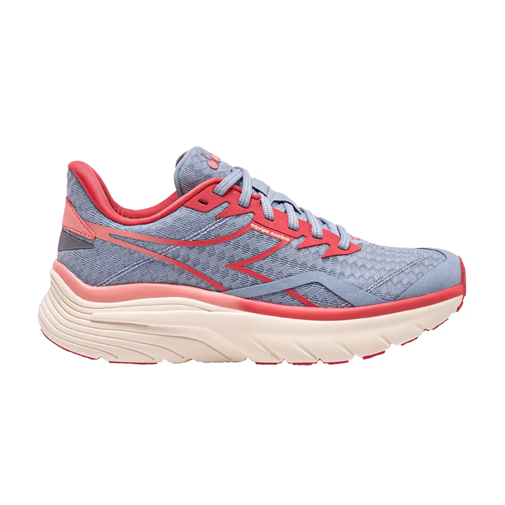 Diadora Women's Equipe Nucleo Blue fog Cayenne