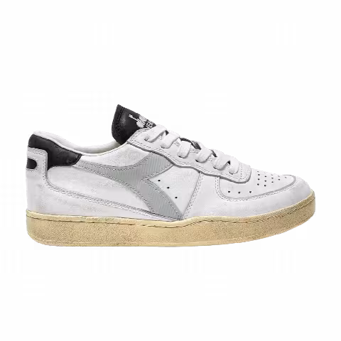 Diadora Mi Basket Low Used 'White Glacier Grey'