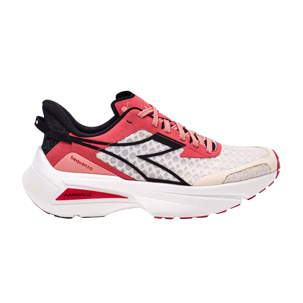 Diadora Women's Frequenza Whisper White Cayenne