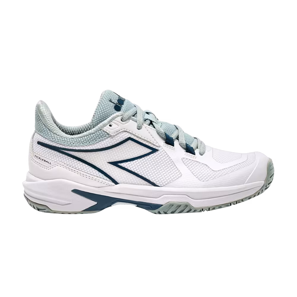 Diadora Women's Trofeo AG 2 White Legion Blue