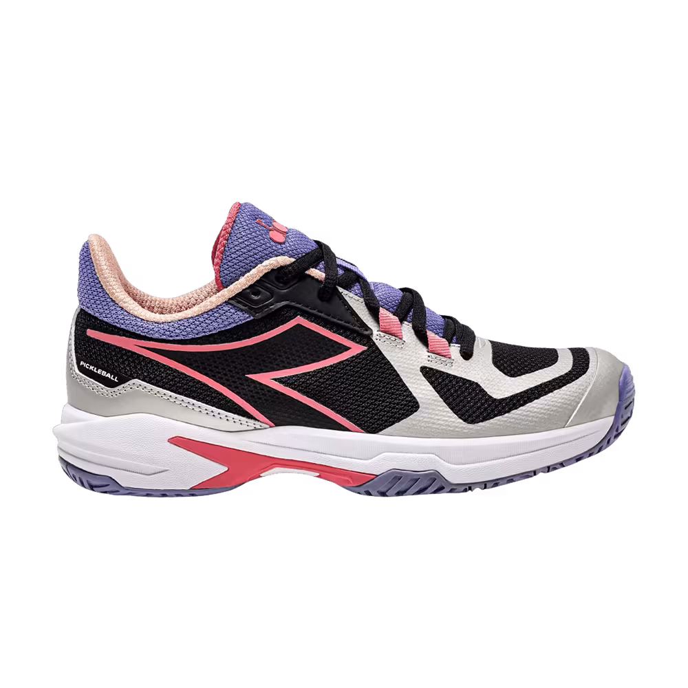 Diadora Women's Trofeo AG 2 Black Calypso Coral
