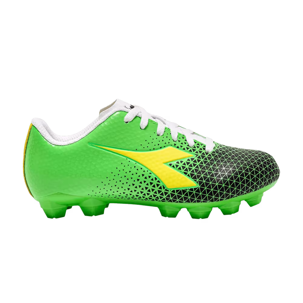 Diadora Cattura GR LPU Big Kid Green Fluo Yellow