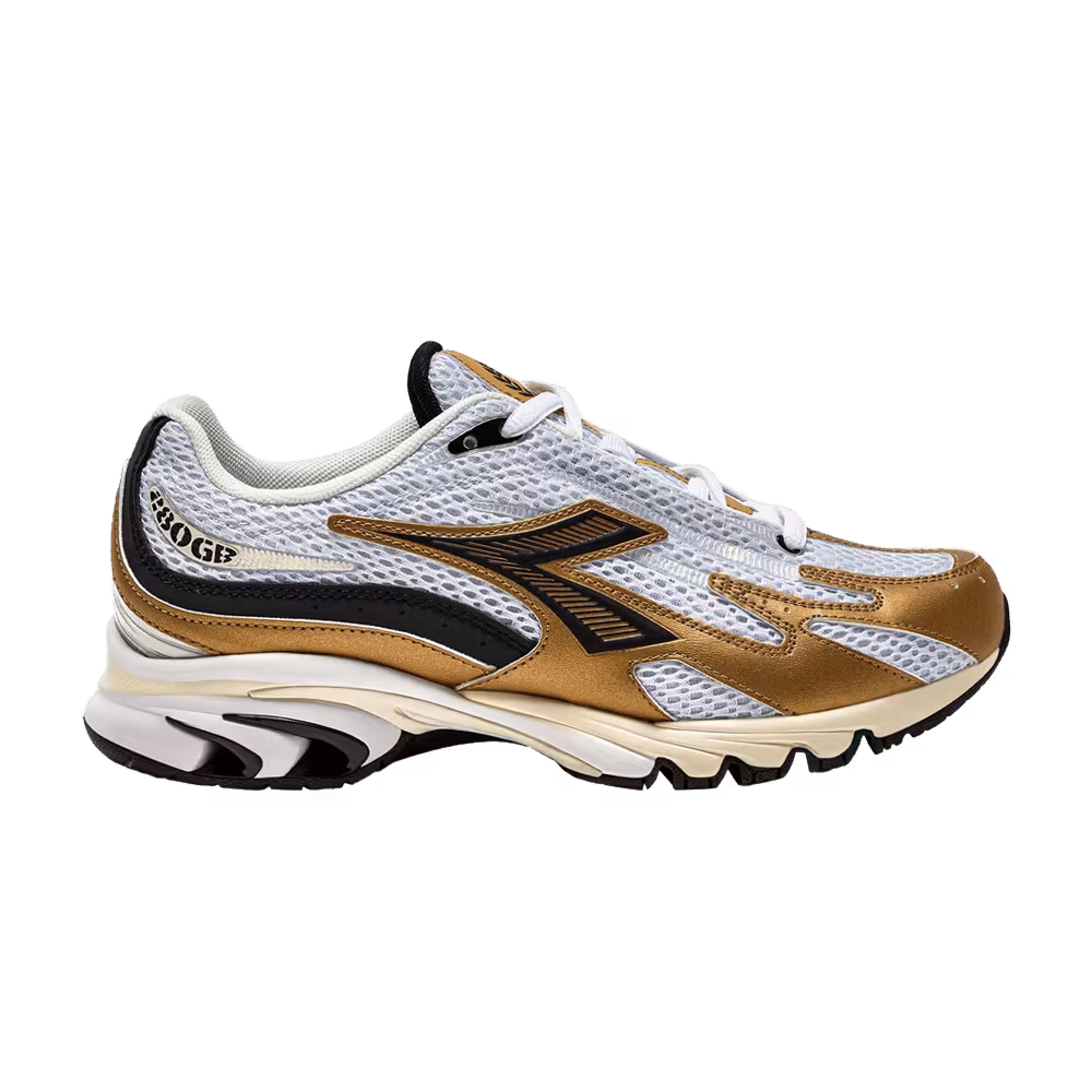 Diadora Mythos Propulsion 280 White Black Gold