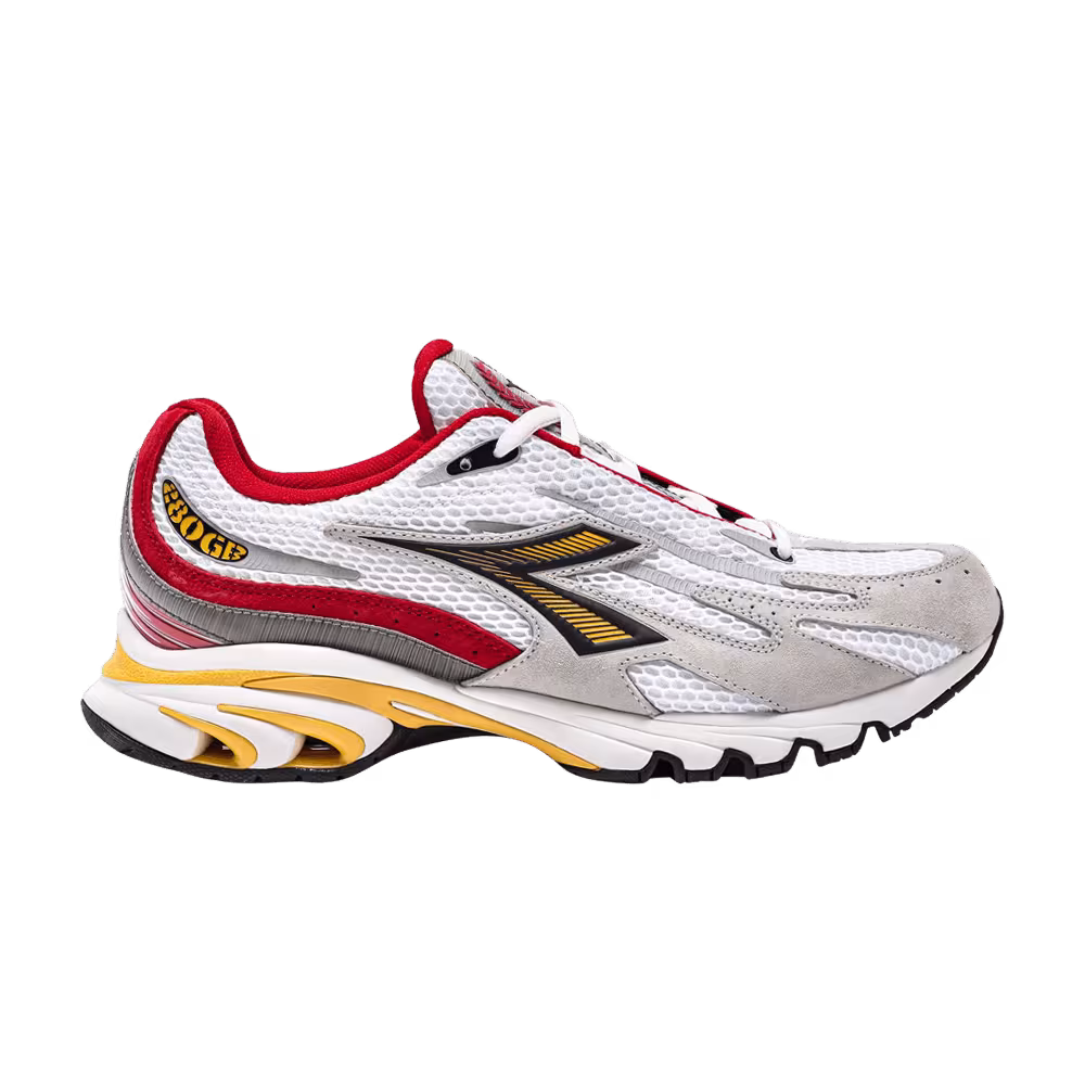 Diadora Mythos Propulsion 280 Mascotte - White Carmine