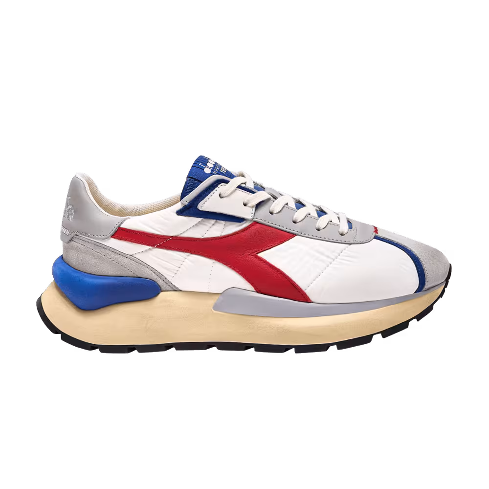 Diadora Mercury Elite White Tibetan Red