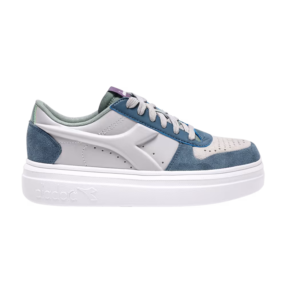 Diadora Women's Magic Bold Puffy - Blue Mirage Grey