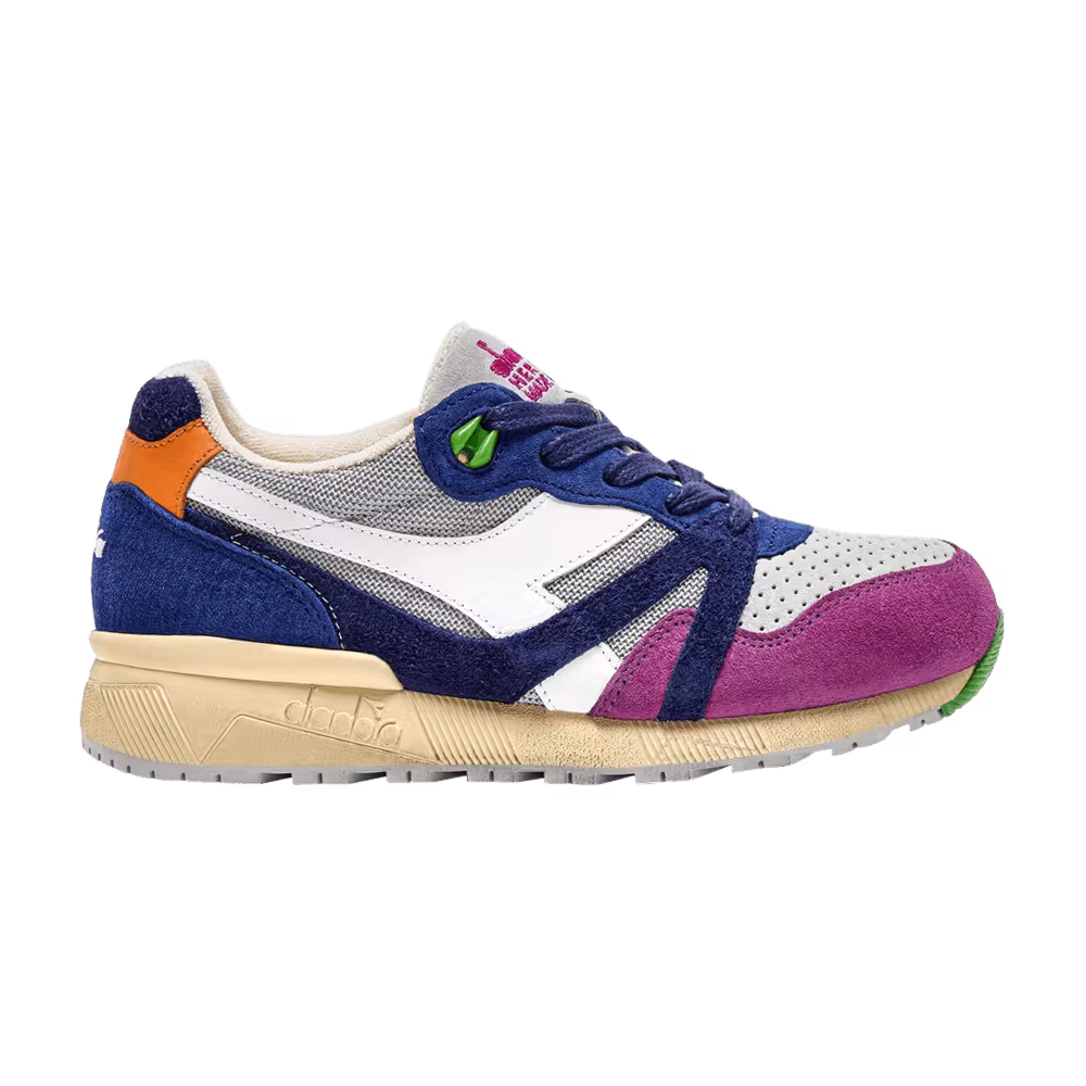 Diadora N9000 Made in Italy Tourney Italia - Blue Fuchsia