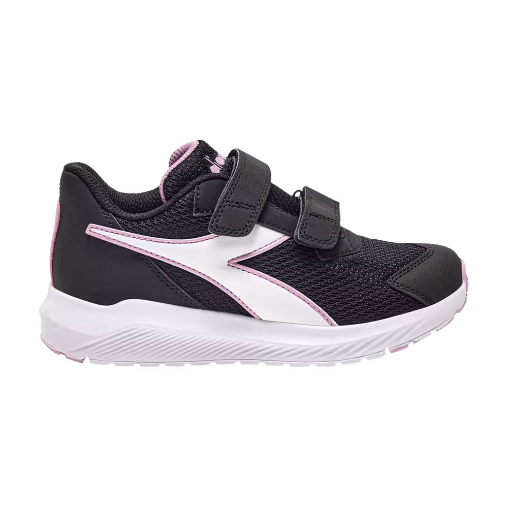 Diadora Falcon 4 V Big Kid Black White Orchid
