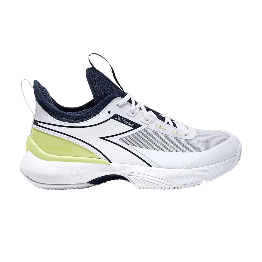 Diadora Finale Clay White Pageant Blue