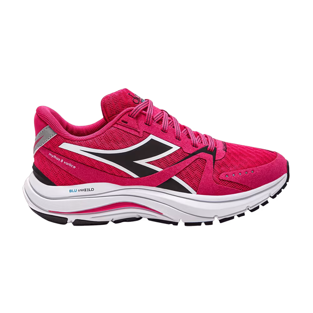 Diadora Women's Mythos Blushield 8 Vortice Rubine Red