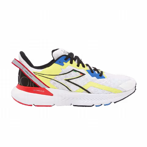 Diadora Mythos Blushield Volo 3 'White Yellow Fluorescent'