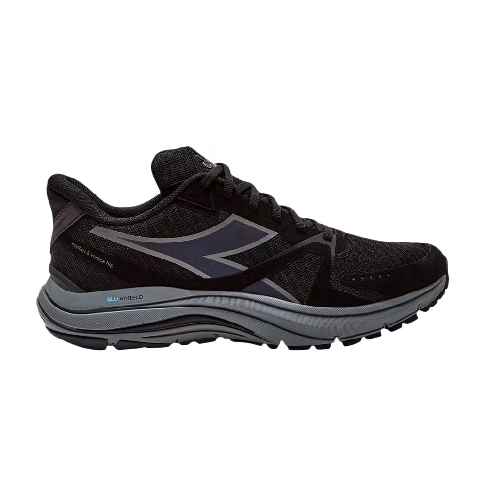 Diadora Mythos Blushield 8 Vortice Hip Black Light Steel Grey