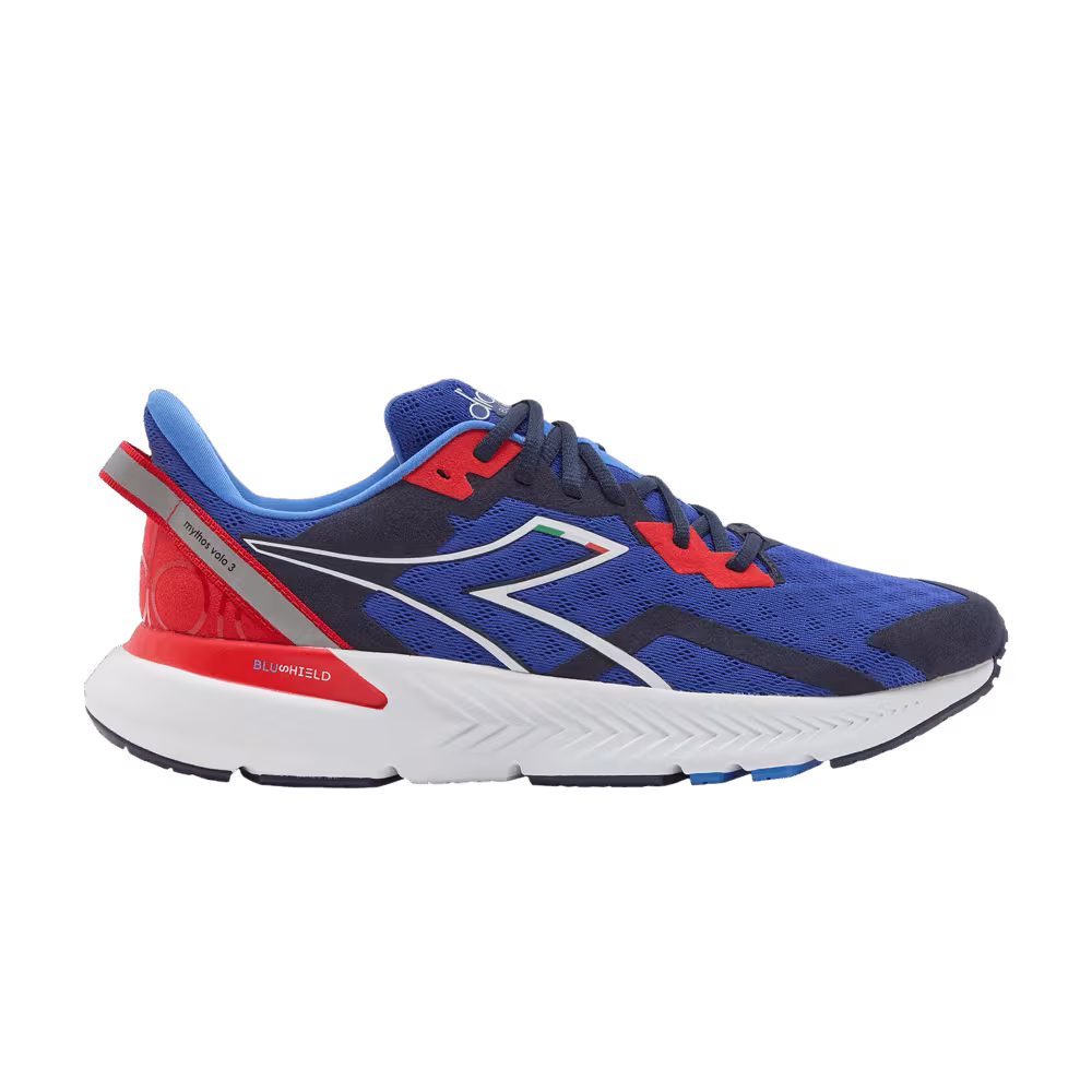 Diadora Mythos Blushield Volo 3 Surf The Web Fiery Red