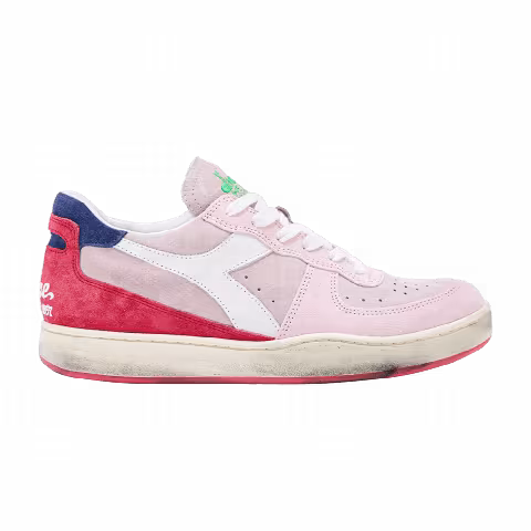 Pastiglie Leone x Diadora Mi Basket Low 'Lampone Italia'