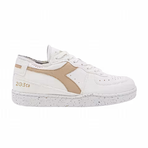 Diadora Mi Basket Row Cut '2030 - Bianco Warm Sand'