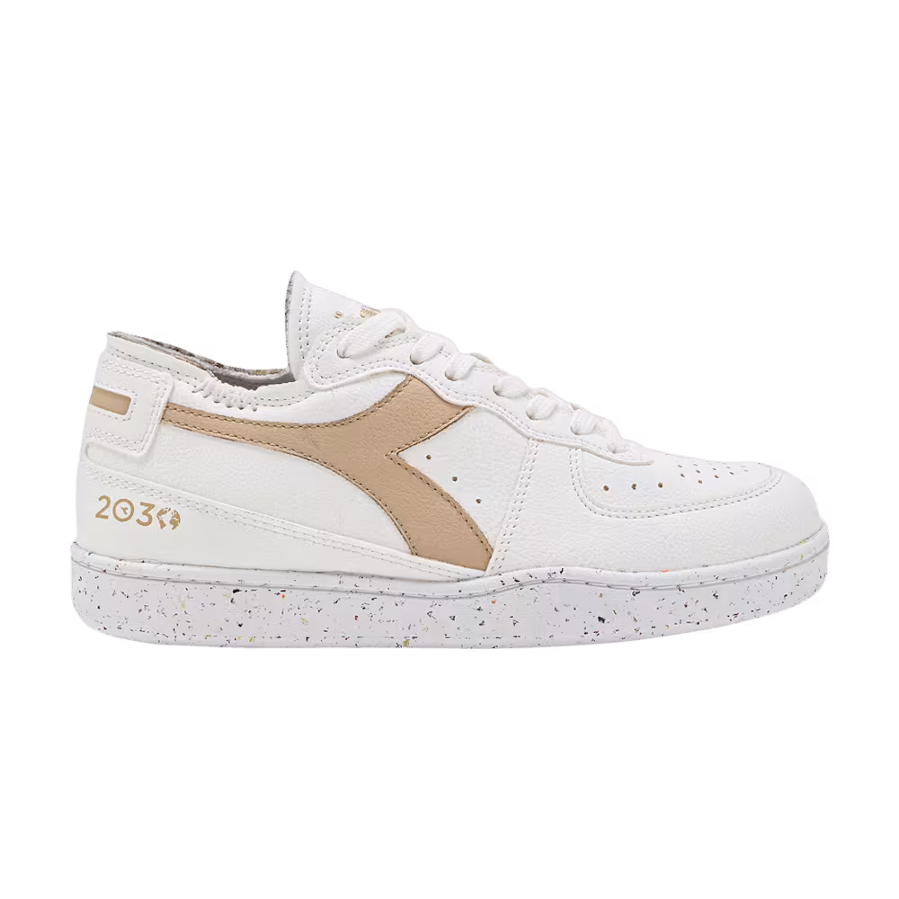 Diadora Mi Basket Row Cut 2030 - Bianco Warm Sand
