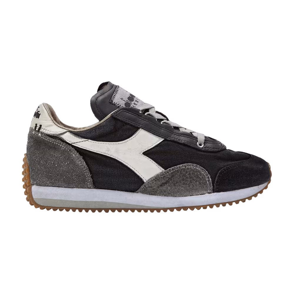 Diadora Equipe H Dirty Stone Wash Evo Black Grey