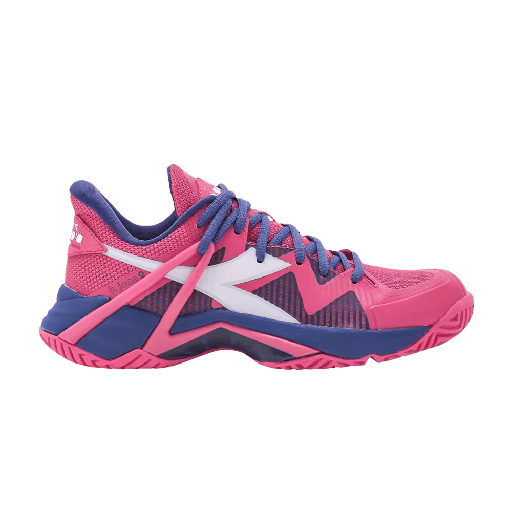 Diadora Women's B.Icon 2 AG Pink Yarrow Blueprint
