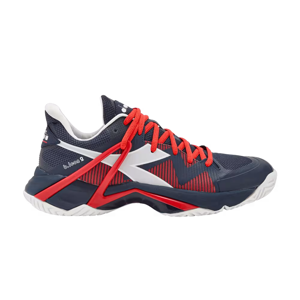 Diadora B.Icon 2 AG Blue Corsair Fiery Red