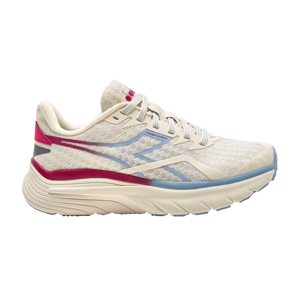 Diadora Women's Equipe Nucleo Whisper White Rubine Red