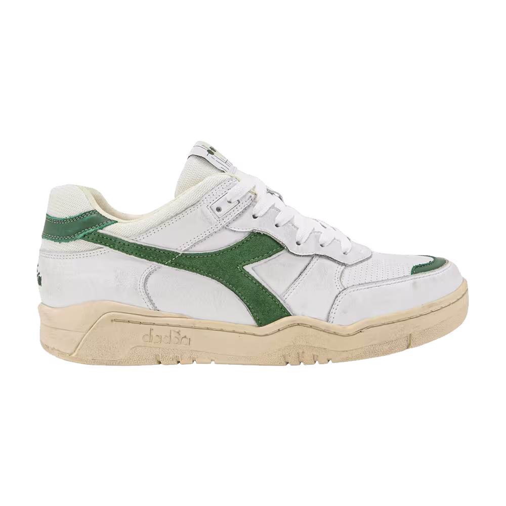Diadora B.560 Used White Fogliage Green