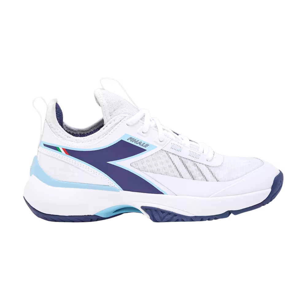 Diadora Women's Finale AG White Blueprint